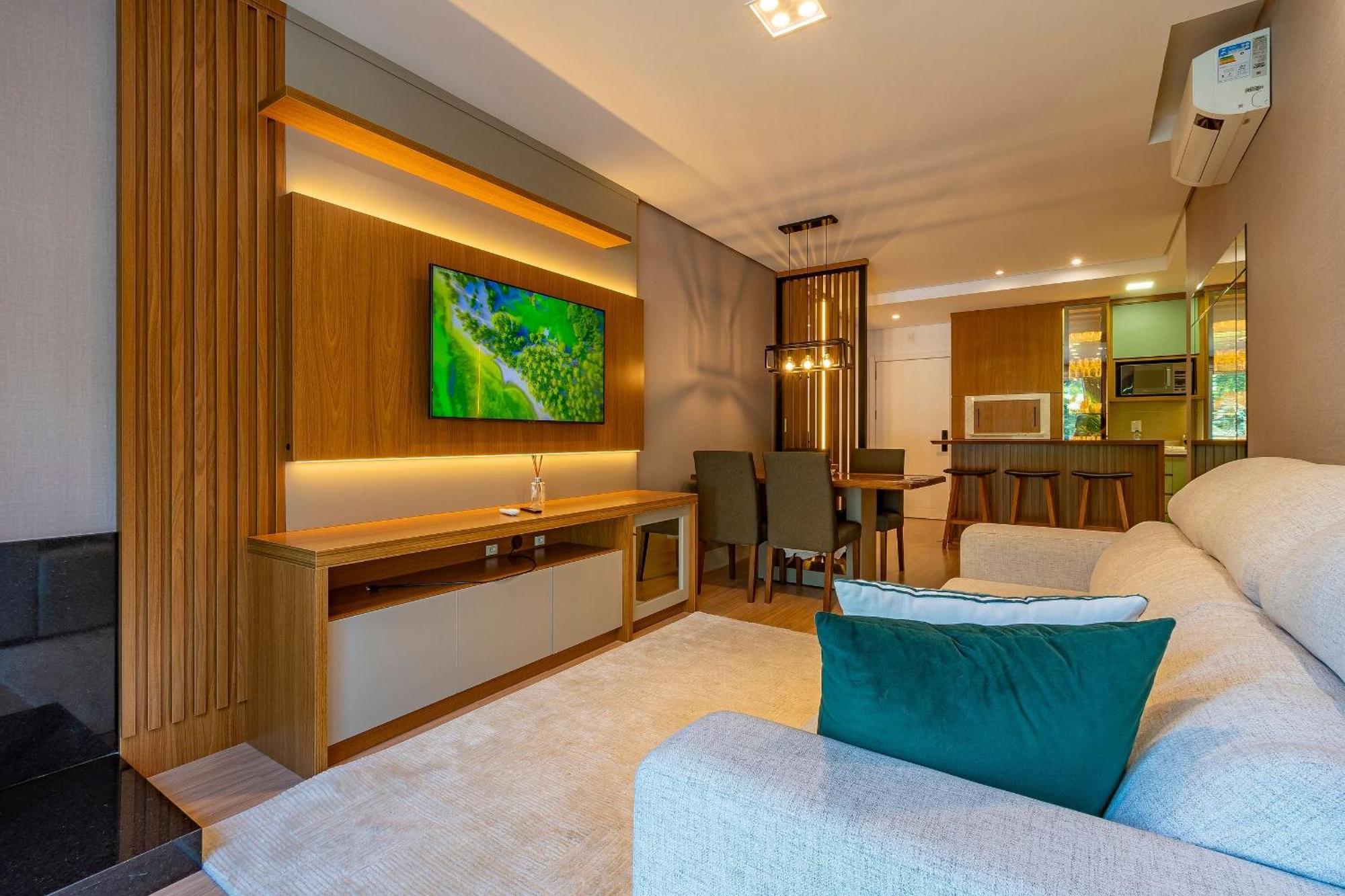 Rosa Edificio Bellagio Canela Com Infraestrutura Completa Daire Dış mekan fotoğraf