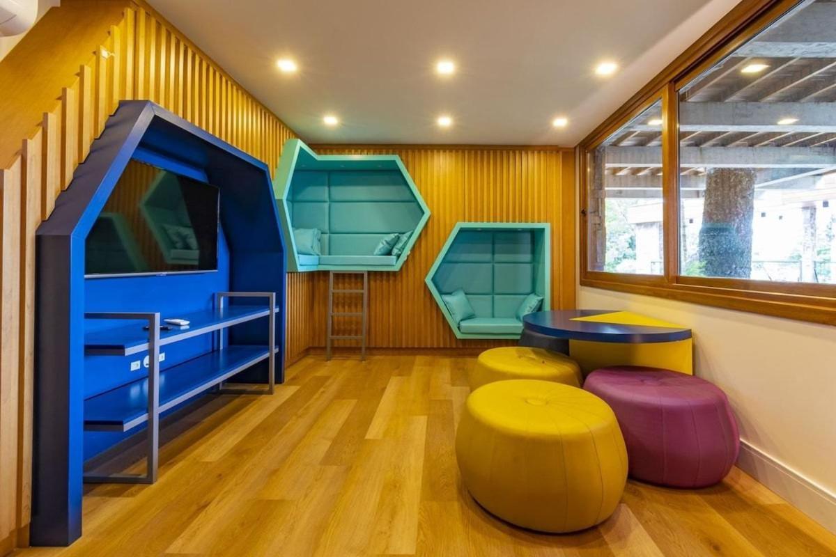 Rosa Edificio Bellagio Canela Com Infraestrutura Completa Daire Dış mekan fotoğraf
