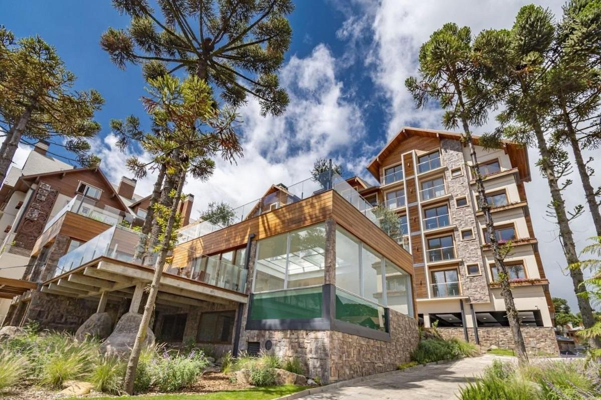 Rosa Edificio Bellagio Canela Com Infraestrutura Completa Daire Dış mekan fotoğraf