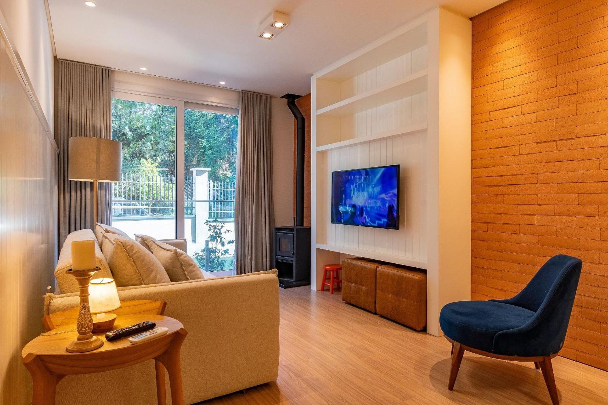 Rosa Edificio Bellagio Canela Com Infraestrutura Completa Daire Dış mekan fotoğraf