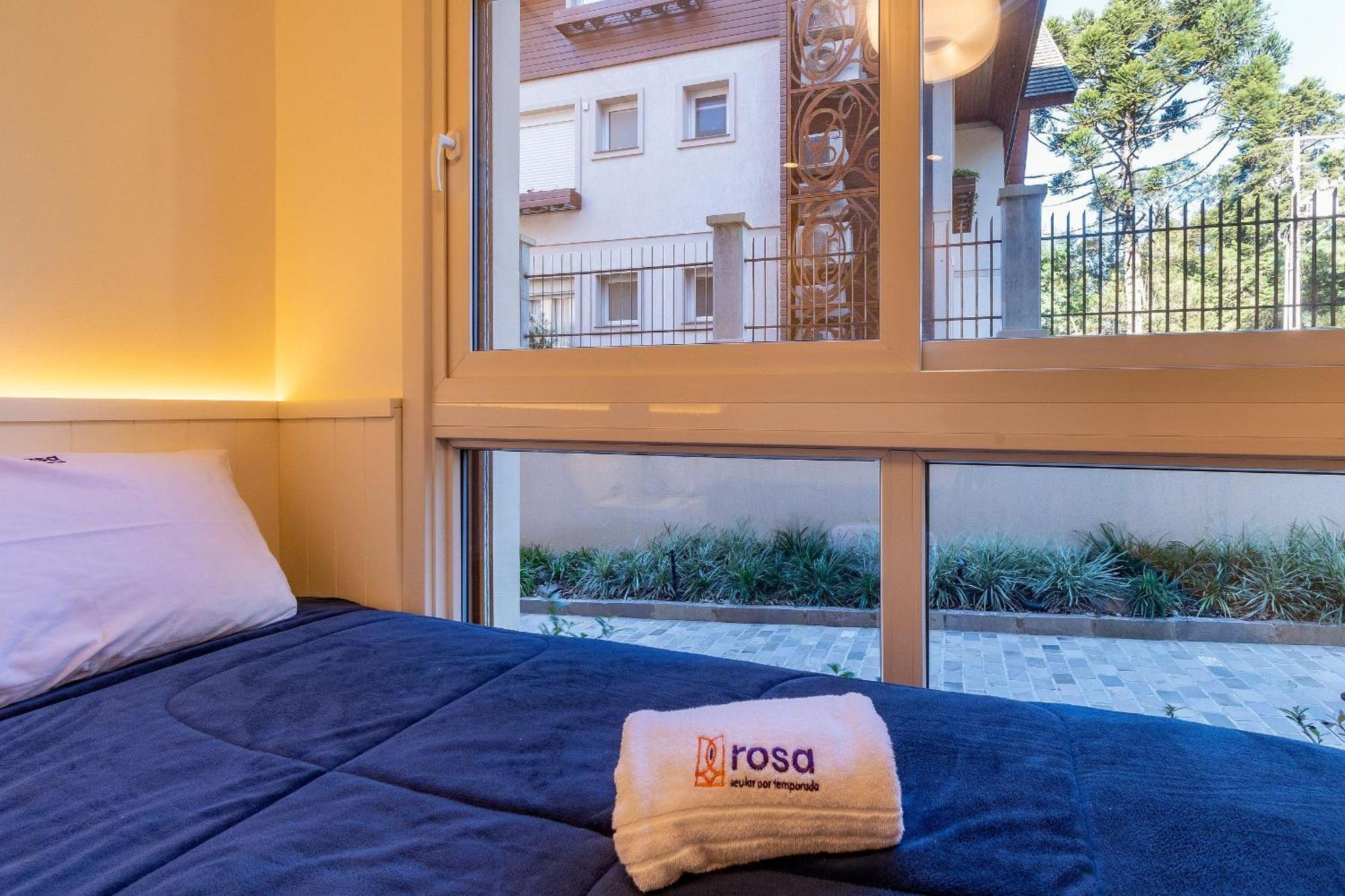 Rosa Edificio Bellagio Canela Com Infraestrutura Completa Daire Dış mekan fotoğraf